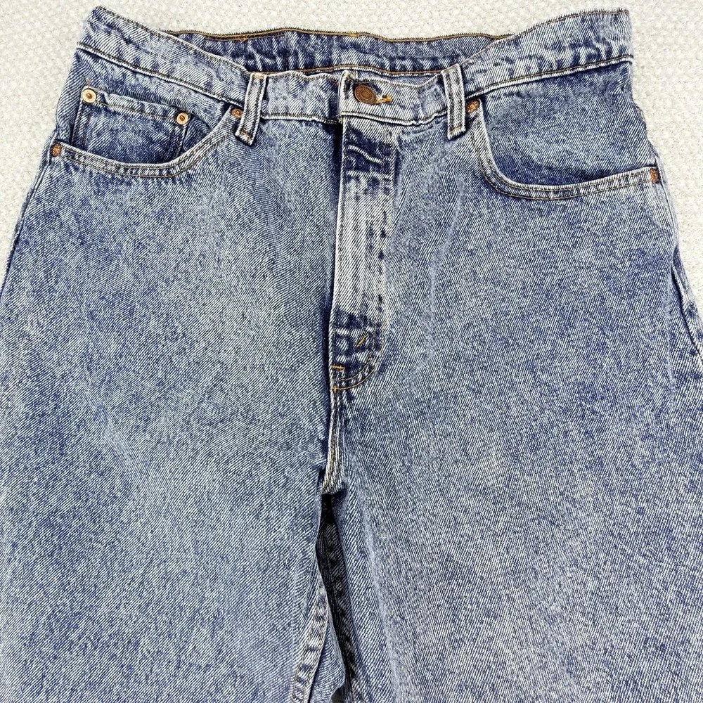 Vintage Levi's 550xx Jeans Mens 36x30 (34x30) Acid Wash Tapered 80s USA Made